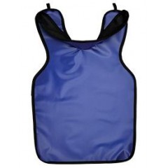 Cling Shield® Adult Protectall Apron, with Neck Collar - Navy
